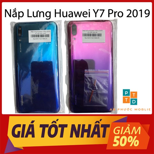 [Ảnh Thật] Nắp Lưng Huawei Y7 Pro 2019