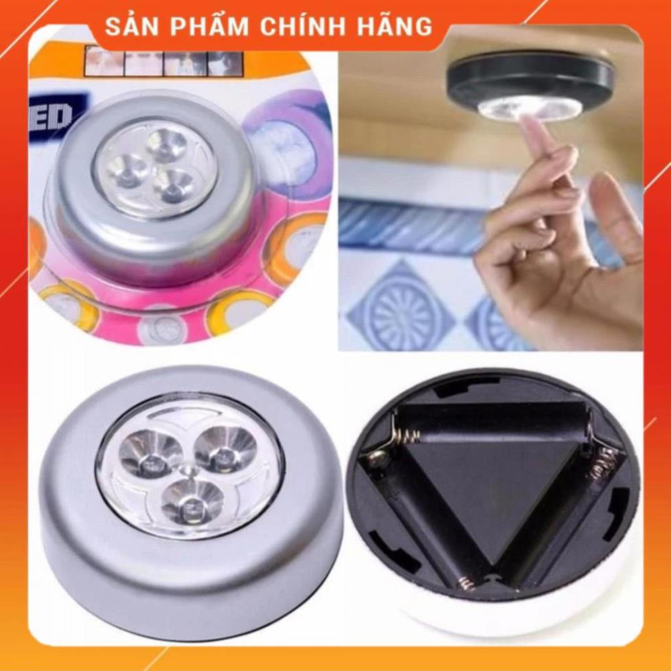 Đèn Led Dán Tường Dùng Gắn Tủ Quần Áo, Lối Đi Hành Lang, Nhà Bếp, Nhà Vệ Sinh, Phòng Ngủ Dùng Pin 3A