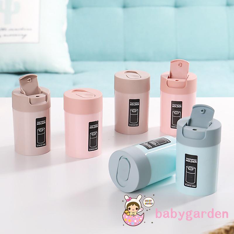 Hũ đựng tăm xỉa răng bằng nhựa cao cấp tiện dụng cho nhà hàng/ khách sạn