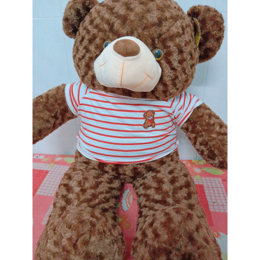 Gấu bông teddy siêu dễ thương CAO 1M màu Nâu