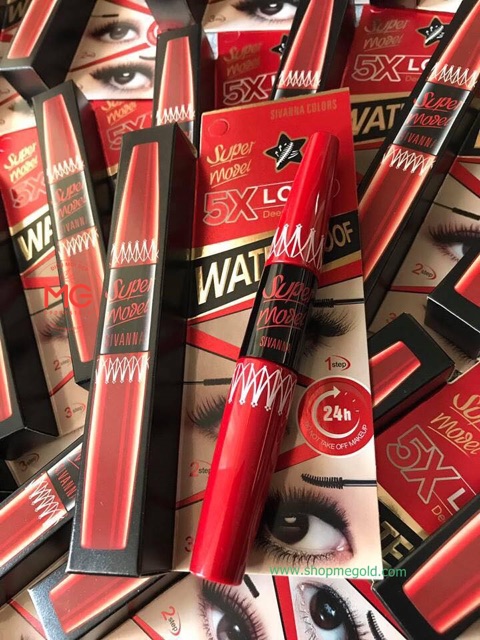 Sale 38% Mascara Sivanna 2 Đầu 5X Long Chính hãng