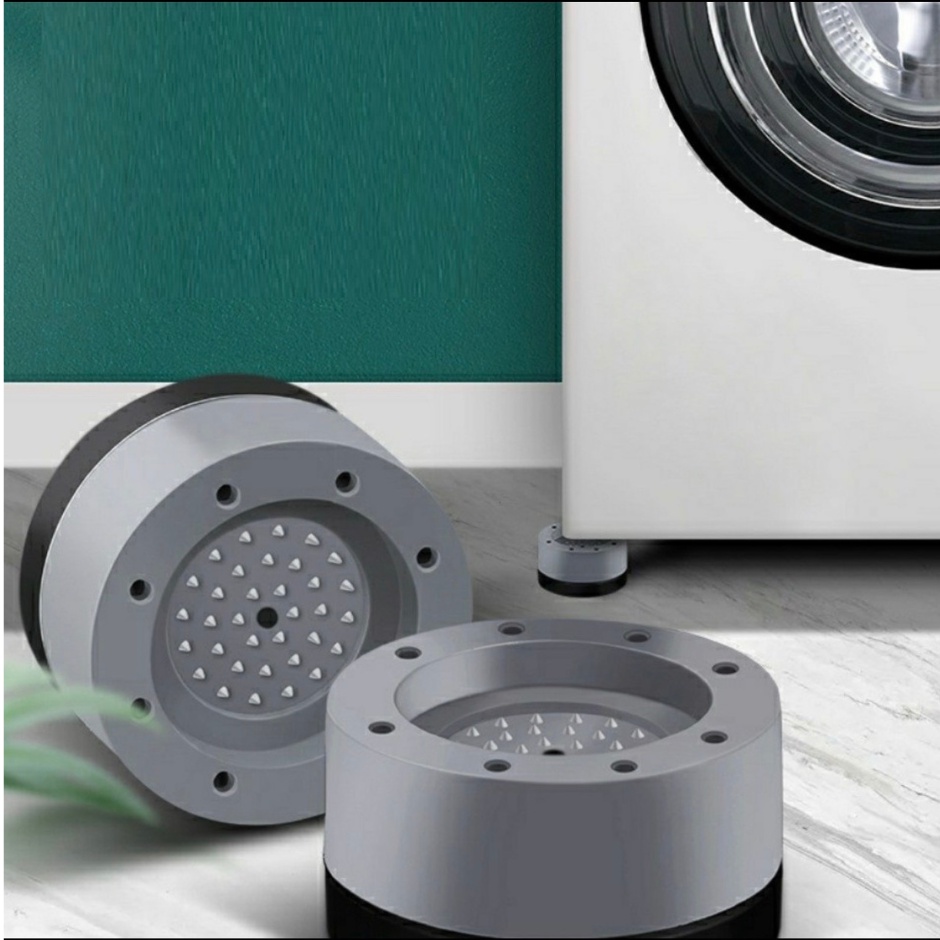 Bộ 4 Chân Kê Chống Rung, Chân Đỡ Đa Năng, Nâng Cao Máy Giặt, Máy Lọc Nước, Tủ Lạnh, lò vi sóng