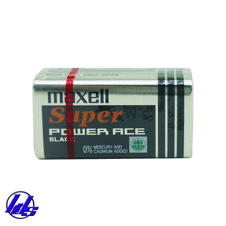 Pin vuông 9V Maxell Super Power ACE - Hộp 10 viên