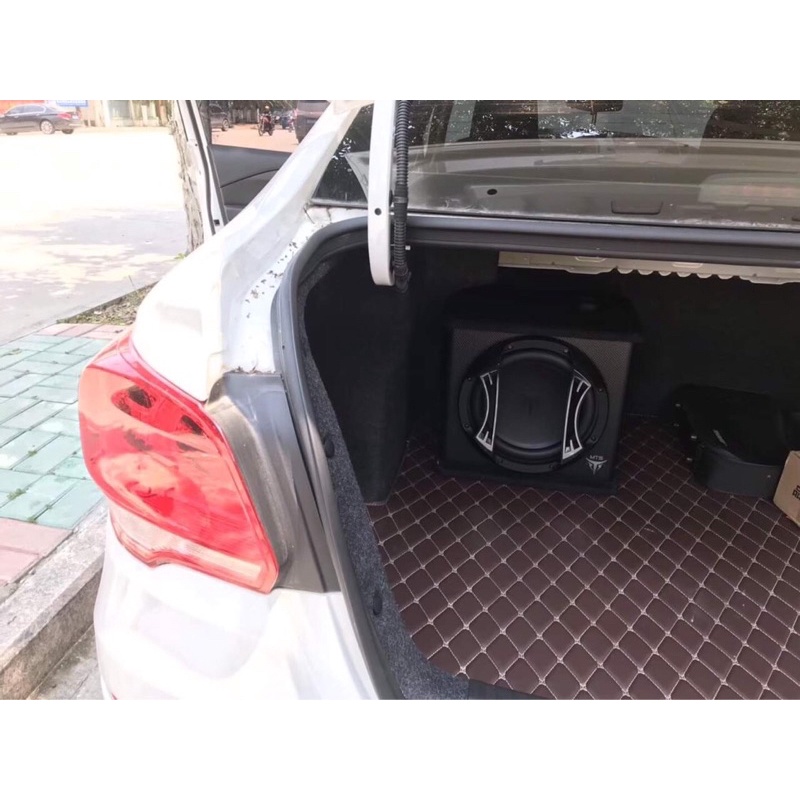 Sub hơi MTS VX10 sẵn âm ly thương hiệu Italia, kích thước 10inch, công suất 250w đặt cốp xe ô tô, xe hơi, BH 1 năm