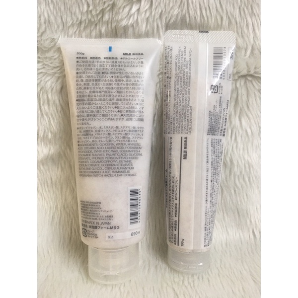 Sữa rửa mặt Muji Face Soap Scrub