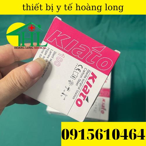 Lưỡi dao mổ kiato số 22 hộp 100 cái