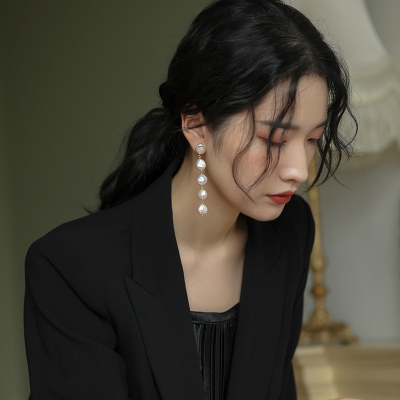 Khuyên Tai Tua Rua Dài Thời Trang 2022 Dành Cho Nữ