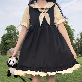 Váy lolita thắt nơ điệu đà