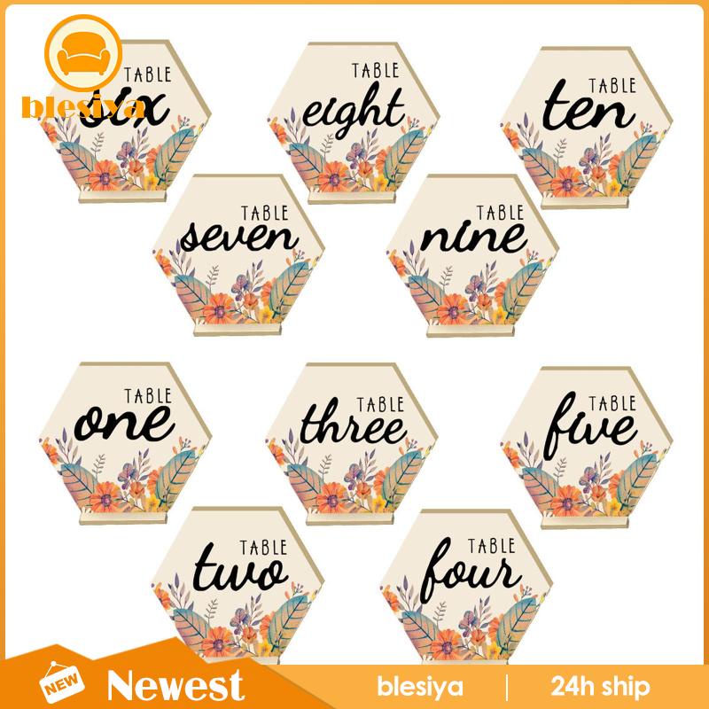 Bảng Số Để Bàn Từ 1 Đến 10 Thiết Kế Độc Đáo Sáng Tạo