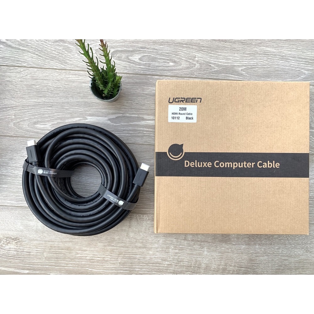 Cáp HDMI dài 20m UGREEN 10112 - Hàng chính hãng bảo hành 18 tháng