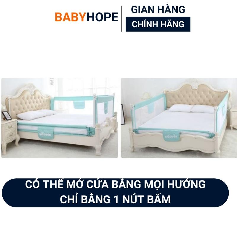 Thanh chắn giường cho bé UMO SLEAVES điều chỉnh độ cao mở cửa mọi mặt tiện lợi phiên bản 2022