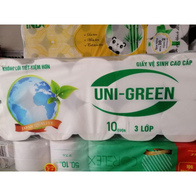 GVS Uni Green 10 cuộn 1.7kg không lõi