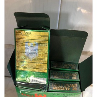 (combo lốc 12 chai) Dầu Gió Nước Xanh 2 Nắp SingaPore