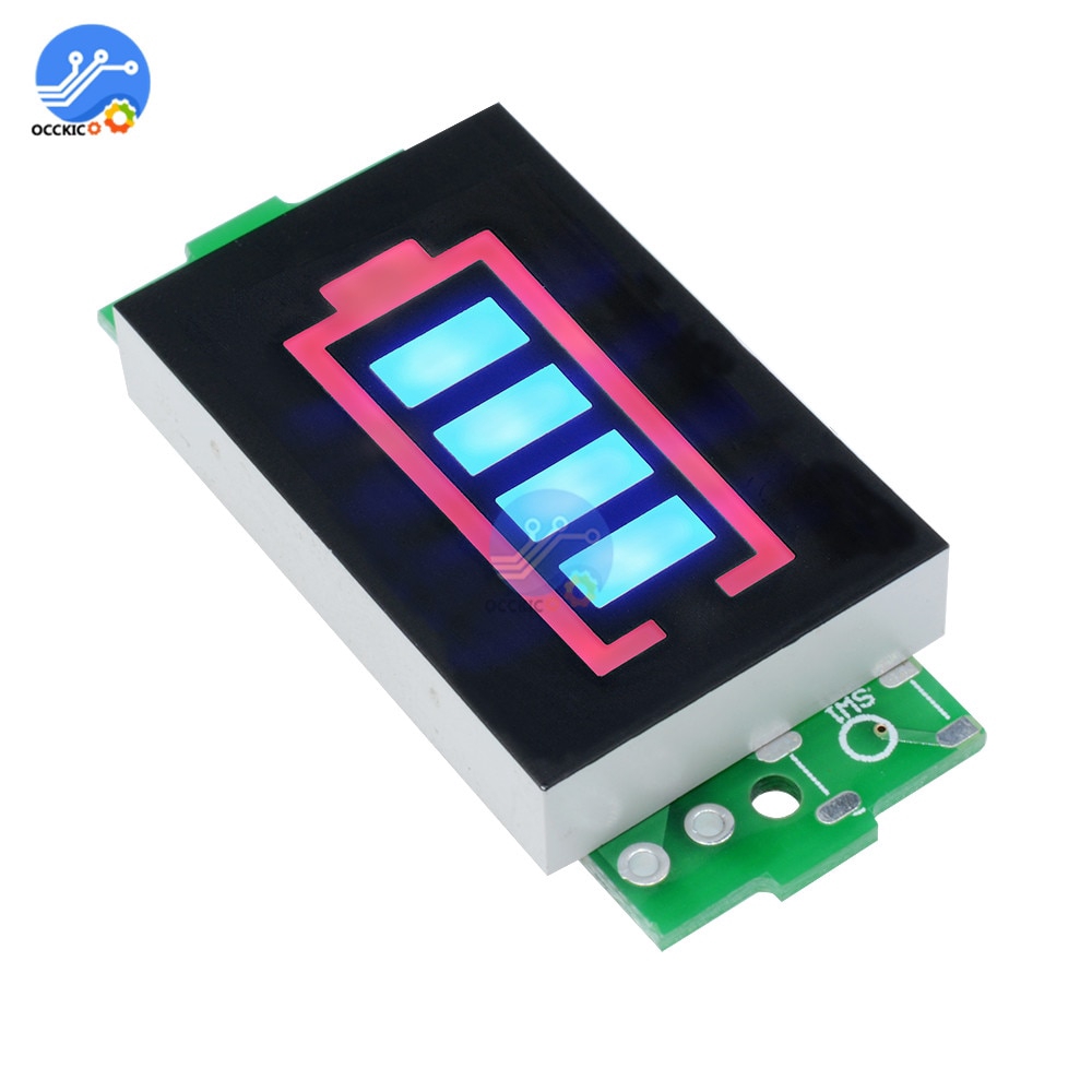 BMS 1S 2S 3S 4S 6S 7S 18650 Li-po Lithium Battery Capacity Indicator Module Meter Power Level Display Board Charge Accessory | BigBuy360 - bigbuy360.vn