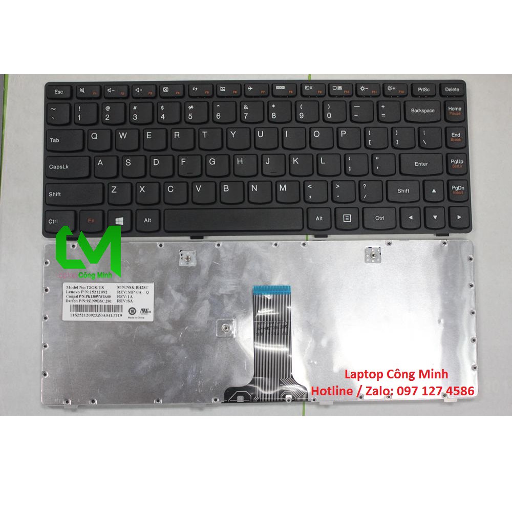 Phím Lenovo IdeaPad  G40 ,G40-70,G40-45,G40-75,G40-30 , G40-80 IdeaPad B40 B40-30 B40-70 B40-80U Z40