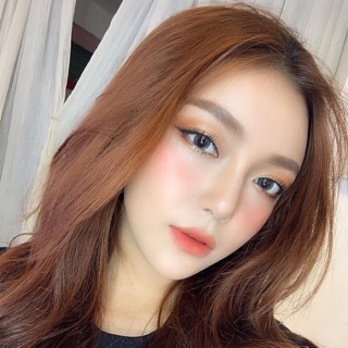 Glamour gray - lens xám tây - lens không độ