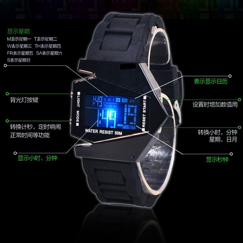 Đồng Hồ Điện Tử Chống Thấm Nước Phong Cách Anime Fate Arknights | BigBuy360 - bigbuy360.vn