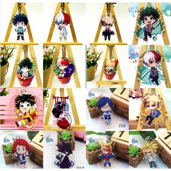 [SALE GIÁ XƯỞNG] [20 mẫu] Móc khóa Boku no Hero Academia My Hero Academia Midoriya Todoroki Bakugou Tenya  Urarak