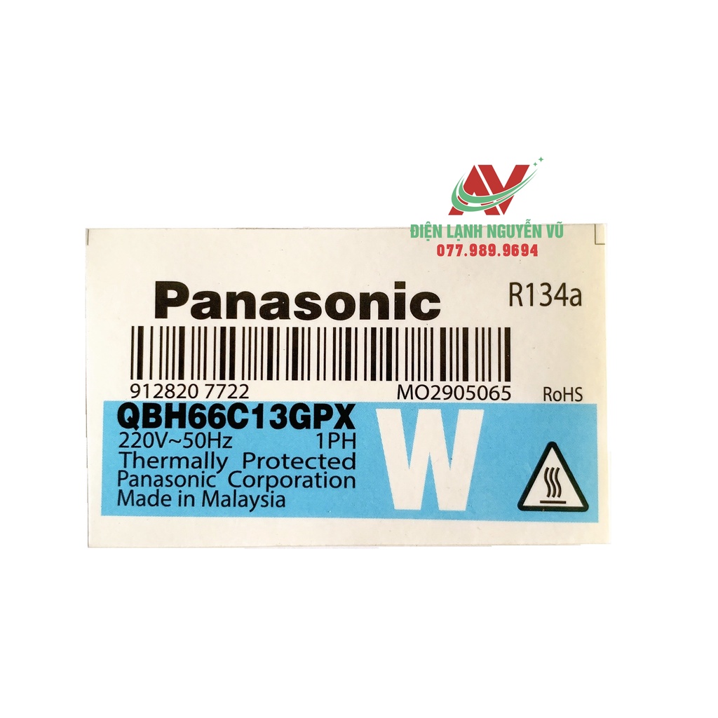 Tem block tủ lạnh Panasonic
