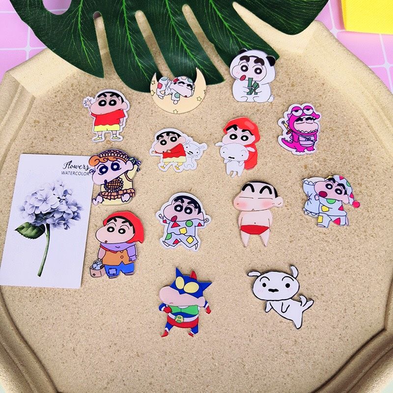 Ghim cài Túi, Balo, hộp bút trang trí dễ thương