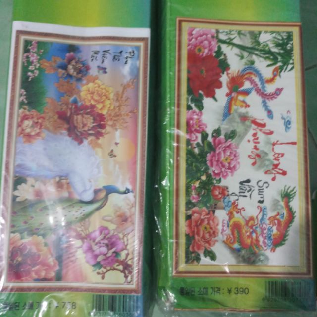 Tranh đính đá thành phẩm