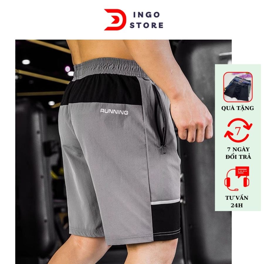Quần short nam ngố lửng mặc nhà, quần đùi mặc tập thể dục thể thao