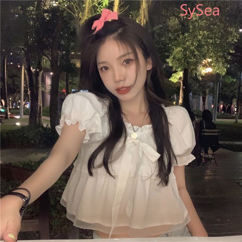 Áo sơ mi ngắn tay thời trang mùa hè Hàn Quốc dành cho nữ