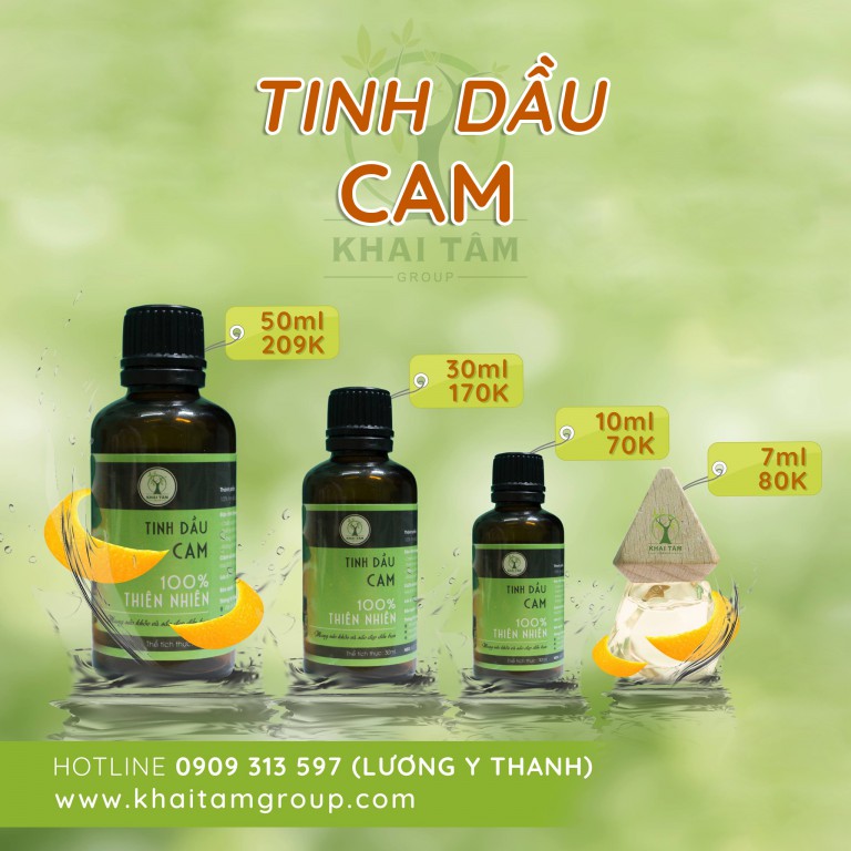 Tinh dầu cam
