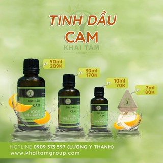 Tinh dầu cam