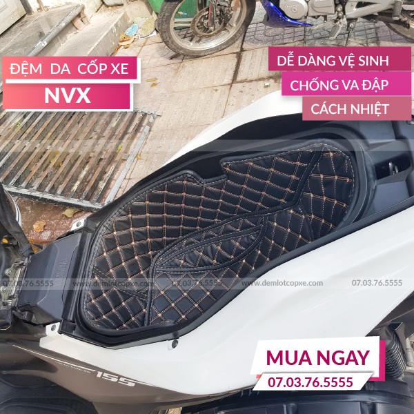 Lót Cốp Cách Nhiệt Yamaha NVX 155 - Hàng Gia Công Tại Xưởng Độ Bền Cao - Bảo Hành 1 Năm ( Đường May, Lỗi Do Sản Xuất)