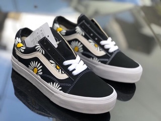 ✔️giày van hoa cúc - hàng tốt