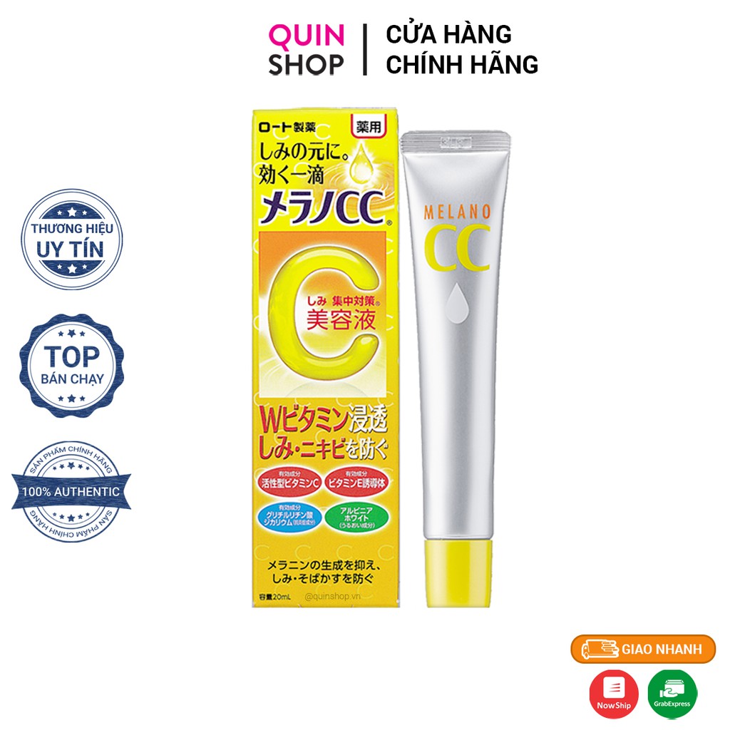 Tinh Chất Dưỡng Trắng Serum Vitamin C Melano CC Rohto