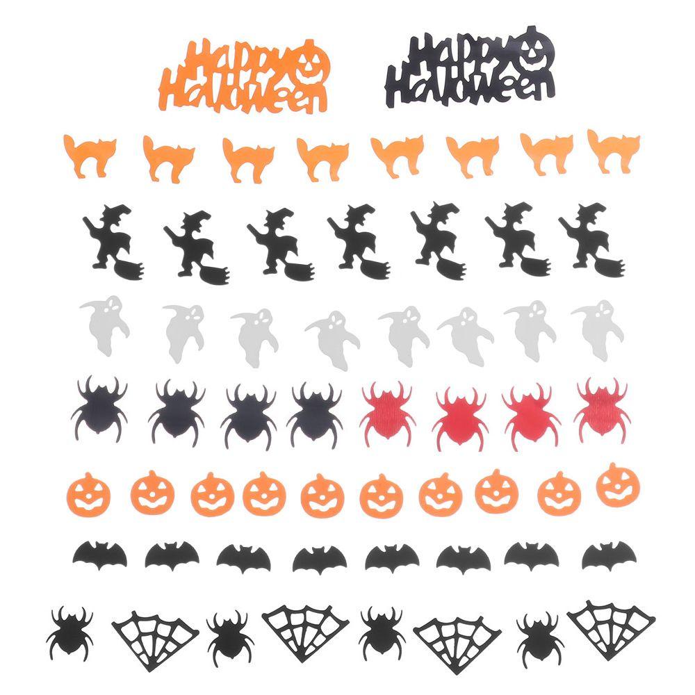 WATTLE Túi 15g Vảy Kim Tuyến Hình Nhện / Mèo / Dơi Trang Trí Tiệc Halloween Mới 20