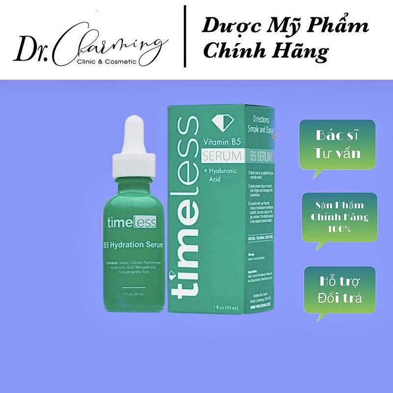Serum Phục Da Serum Timeless Vitamin B5 + HA 30ml