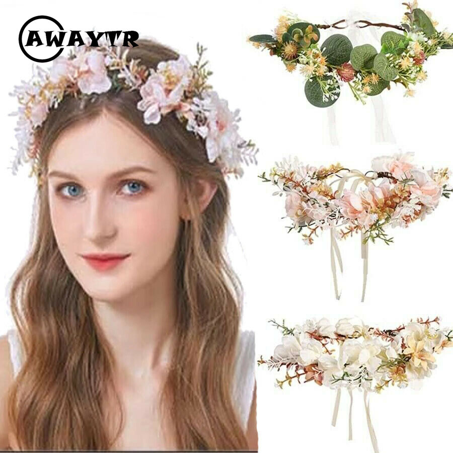Vòng hoa phong cách Boho thời trang cho nữ