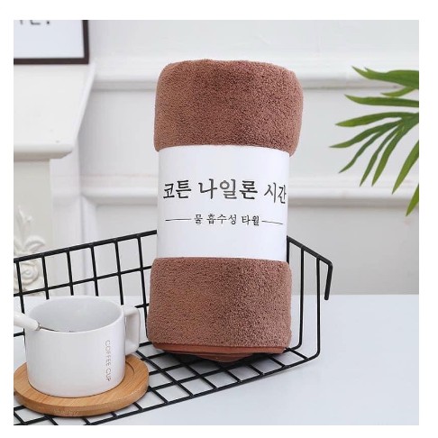 [70*140cm] KHĂN TẮM HÀN QUỐC BẰNG LÔNG CỪU SIÊU THẤM