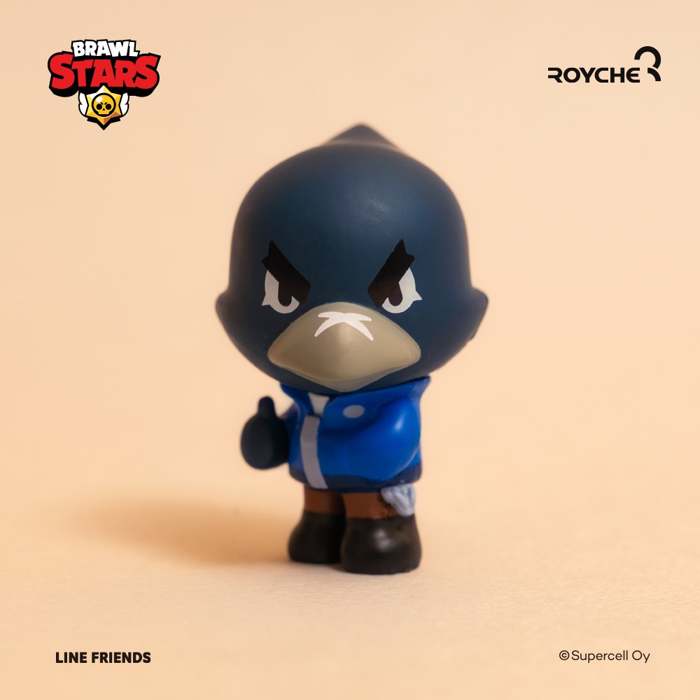 Mô hình nhân vật hoạt hình Brawl Stars màu sắc xinh động nổi bật
