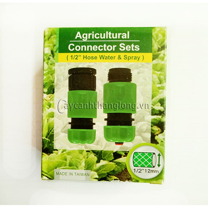 Bộ 4 Khớp Nối ống nước Agricultural Connector W-GH-400S AquaMate Taiwan