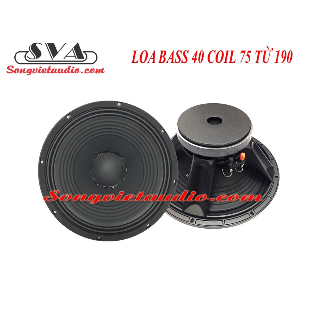 LOA BASS 40 TỪ 190 COIL 75 MARTIN - 1 CẶP