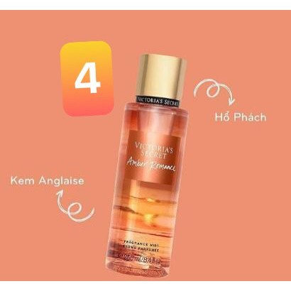 HOT HOT GIẢM GIÁ 50% Nước Hoa Xịt Thơm Toàn Thân VICTORIA SECRET BODY MIST 250ml