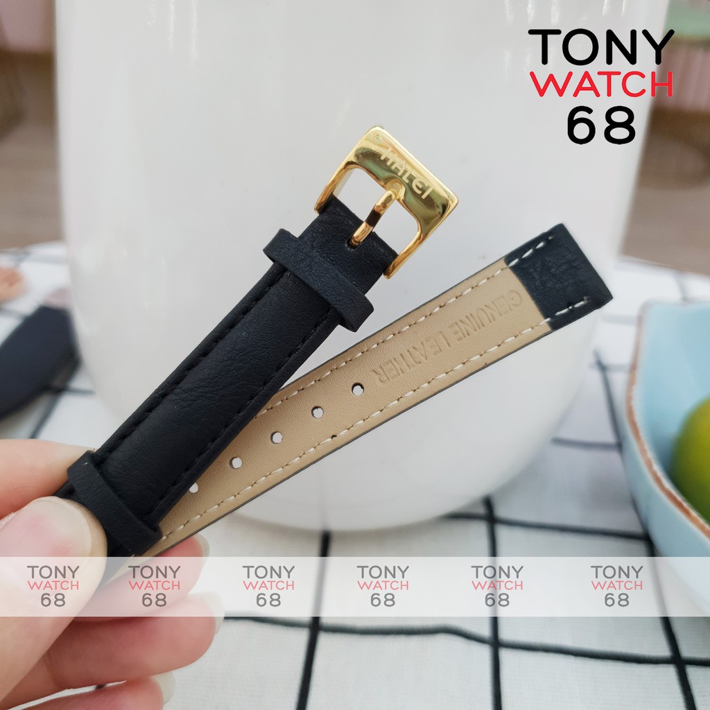 Dây da đồng hồ Halei chính hãng kích thước 14mm cho nữ | BigBuy360 - bigbuy360.vn