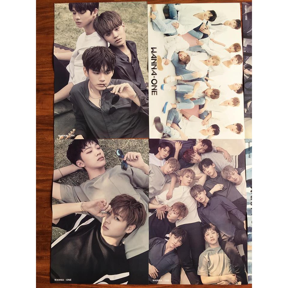 Combo photobook mới nhất của Wanna one