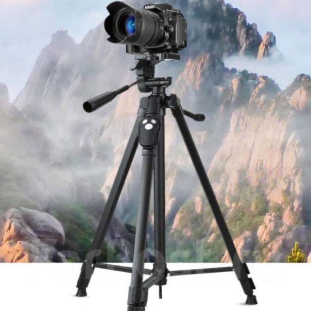 Gậy Chụp Ảnh 3 Chân Tripod 3388 Tích Hợp Bluetooth, Cây Livestream Chụp Ảnh Tự Sướng Xoay 360 Độ. Thiết Kế Tiện Lợi.