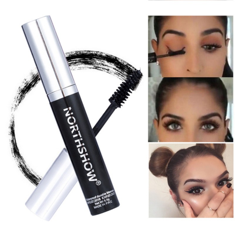 Mascara sợi tơ 3D trang điểm chống nước màu đen | BigBuy360 - bigbuy360.vn