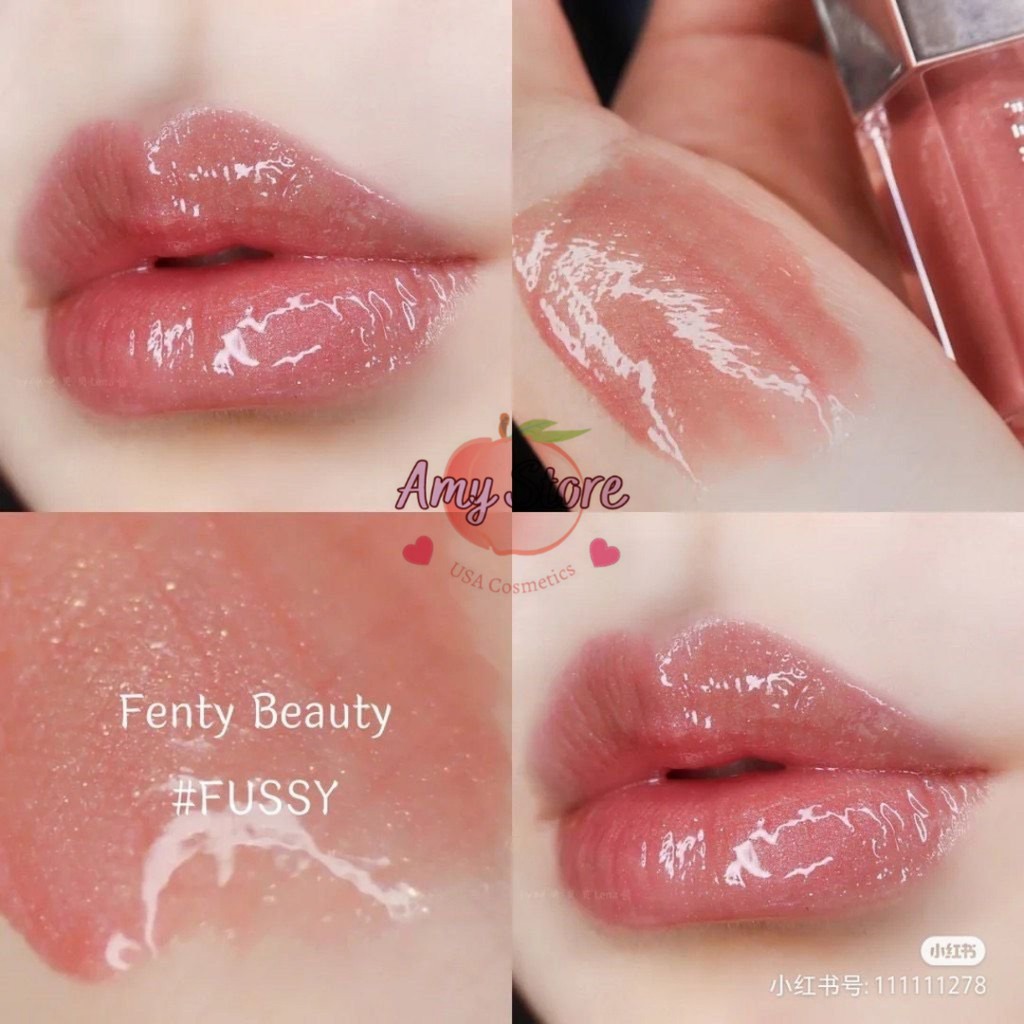 Set Fenty mini son bóng Fussy phấn highlight How many carats (có tách lẻ) | BigBuy360 - bigbuy360.vn