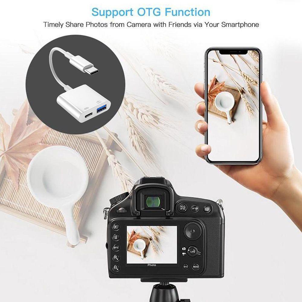BTLIMER Đầu Đọc Thẻ Nhớ USB 3.0 Type C OTG Cho Laptop