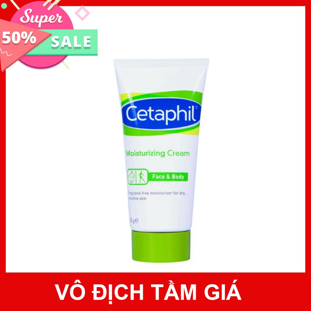 Cetaphil Moisturising Cream – Kem dưỡng ẩm toàn thân 50g