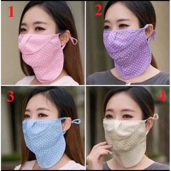 {Sỉ - Lẻ} Khẩu trang chống nắng, chống tia UV Nhật Bản