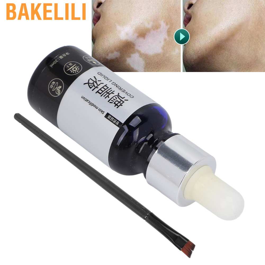 Kem che khuyết điểm bệnh bạch tạng dạng lỏng chống thấm nước cho mặt và cơ thể 20ml