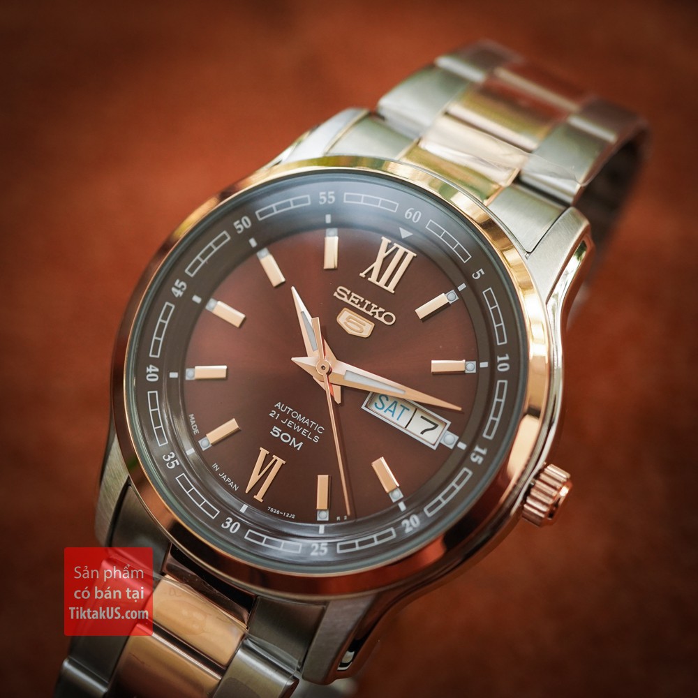 Đồng hồ nam Seiko 5 SNKP18J1 - Made in Japan